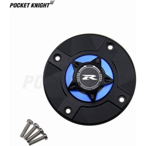 Aluminum Motorcycle Fuel Tank Gas Cap Cover Keyless for Suzuki GSX-R1000 GSX-R 1000 GSXR 2001-2002 Fuel tank decorative cover