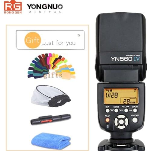 YONGNUO YN560 IV 2.4G Wireless Flash Speedlite A99 A58 A6000 A3000 A7 A7r A7s NEX-6N YN-560IV For Sony Canon Nikon