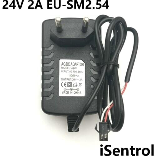24V 2A Power Supply for our US211M controller SM2.54 Plug with light indicator