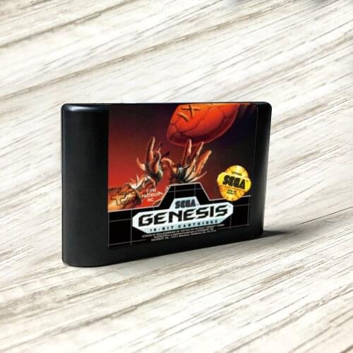 Jerry Glanvilles Pigskin Footbrawl - USA Label Flashkit MD Card for Sega Genesis Megadrive Video Game Console