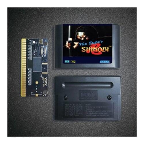 Super Shinobi - 16 Bit MD Game Card for Sega Megadrive Genesis Video Game Console Cartridge