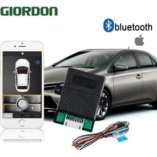 Keyless entry button to start anti-theft pke one-way device car alarm system to push the remote control door lock of starting mo