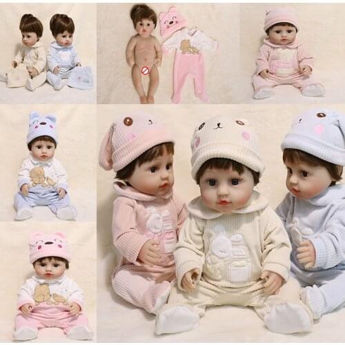 JINGXIN Princes 45cm Reborn Bebe Doll Full Silicone Girl Body Reborn Baby Dolls Handmade Bath Play Toy Waterproof Gift for Kid