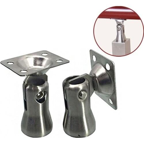 Stainless Steel Stair Column Movable Head Parts Thickened Stamping Handrail Bracket
