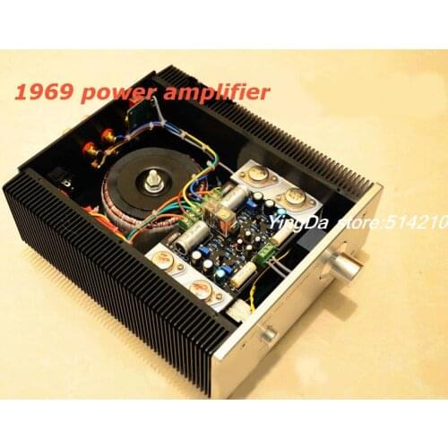 Latest 1969 HIFI class A amplifier T6S with UPC1237 Circuit protection