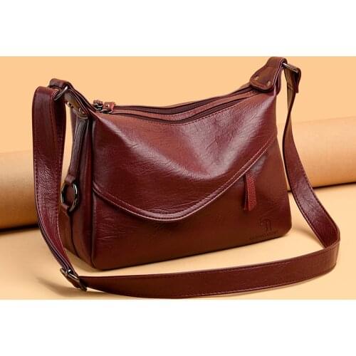 2021 New Crossbody Bags For Women Messenger Bag Designer Handbags High Quality Female Leather Shoulder Bag