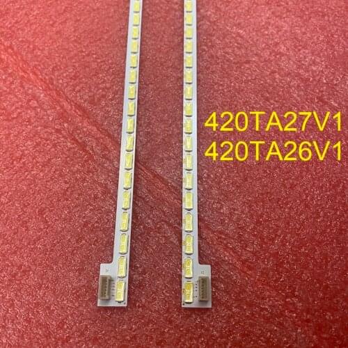 New 2 PCS*64LED 530mm 420TA27V1 420TA26V1 E206580 LB42016 V3_01 LED backlight strip for 42inch TV 74.42P06.002-3-dx1-l