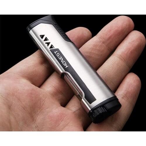 Straight Into The Windproof Lighter Personalized Gift Inflatable Lighter Smoking Accessories Regalos Para Hombre Originales