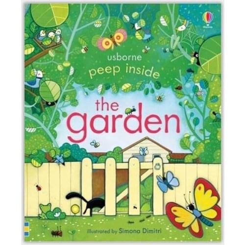 Peep Inside The Garden : 1 PCS Original English Educational Picture Books For Baby Early Childhood best gift For Children libros