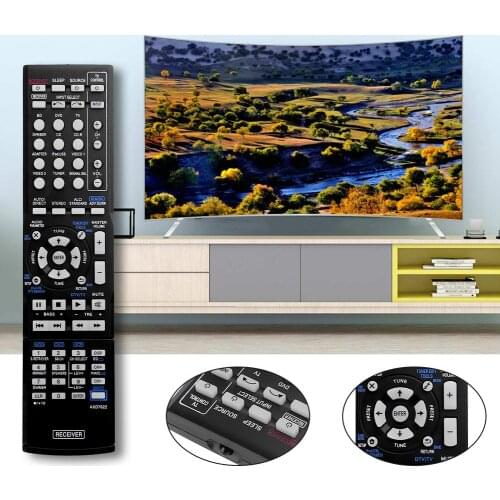 Plastic Replacement AXD7622 TV Universal Mini Keyboard Remote Controller for Pioneer VSX-521 AXD7660 VSX-422-K AXD7662