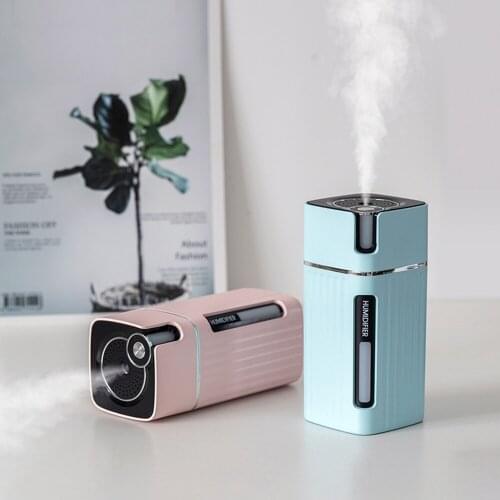 Portable Humidifier USB Rechargeable Office Home Sleep Mute Aroma Diffuser Air Purification Mist Regulator Large Capacity