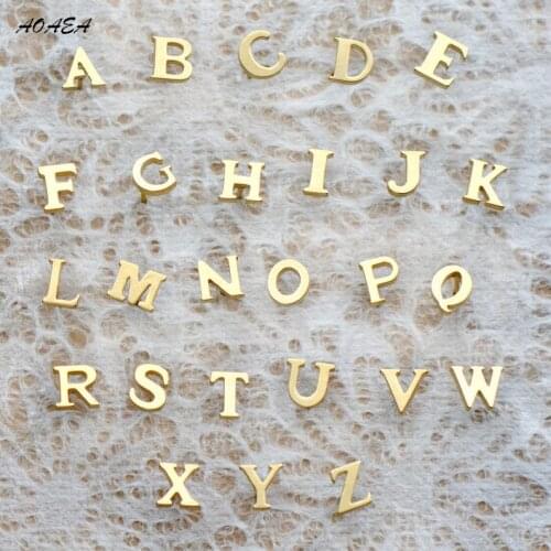 Alphabet Earring Studs Gold Stainless Steel earrings Minimalist Gold JewelryBridesmaid Gift Simple Modern Jewelry