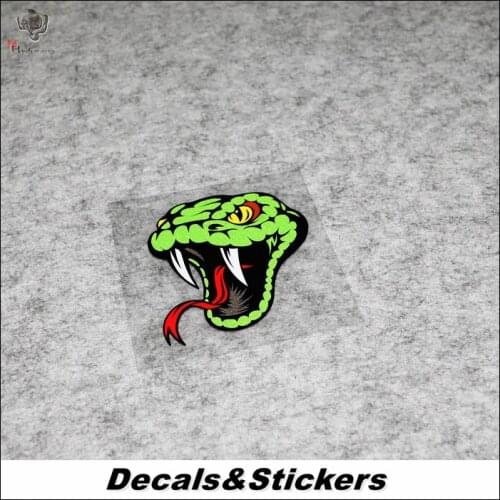 NO.L205 Ferocious Snake 3M Reflective Modified Stickers Car Glass Waterproof Decals Racing Motorcycle Motocross
