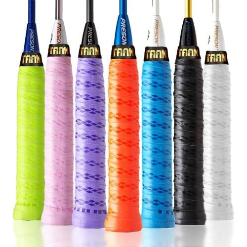 TAAN (3PCS in 1 pack) H8 sticky Badminton Over Grip embossed Tennis Racket OverGrips Taps Racquet Overgrip