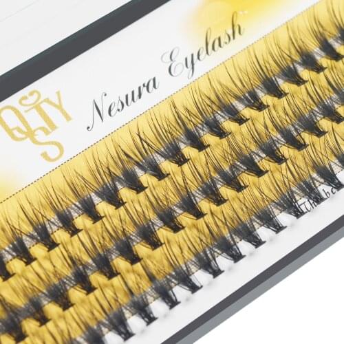 30D Mink Eyelashes Double bushy Extension Natural Fake Lashes Russian Volume False Eyelashes Makeup Tools Soft Faux Lashes