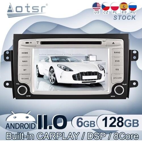 Android 11 For Suzuki SX4 2006 - 2010 Car Radio GPS Navigation Multimedia Video Player Stereo Audio Head Unit CD Player