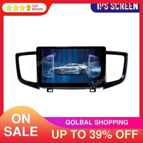 For Honda Pilot 2016-2019 Android 10.0 Car GPS Navigation Head Unit Auto Multimedia Player Auto Radio Tape Recorder Stereo Audio