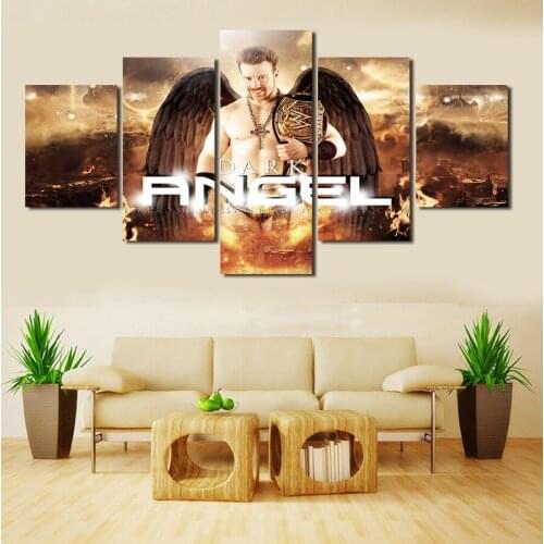 2016 Free Shipping 5pcs Man Print Oil Painting On Canvas Home Decoration Home Decor On Canvas Hotel Decoration Painting