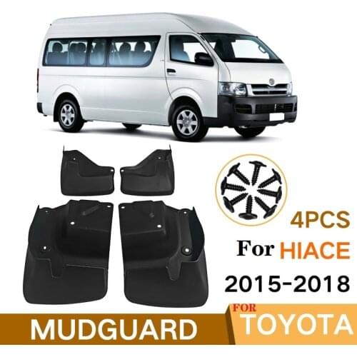 Car Mudflap For TOYOTA Hiace 2015-2021 Fender Mud Guard Splash Flaps Mudguard Accessories