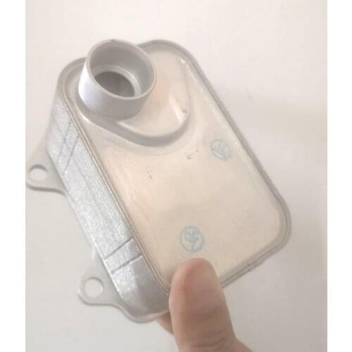 Parts OE No 06L117021E 06L117021C for VOLKSWAGEN AUDI SEAT SKODA aluminum engine oil cooler 06L 117 021C OEM No 06L 117 021E