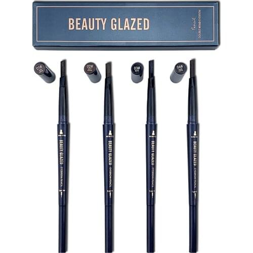 Classic Texture Eyebrow Pencil Waterproof Natural Convenient Practical Long Lasting Ultra Fine Eye Brow Tint Make Up