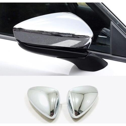 For Mazda 3 Mazda3 2019 2020 ABS Chrome Rearview Mirror Shell Housing Mirror Cover Side Mirror Shell Car Accessories 2pcs/set