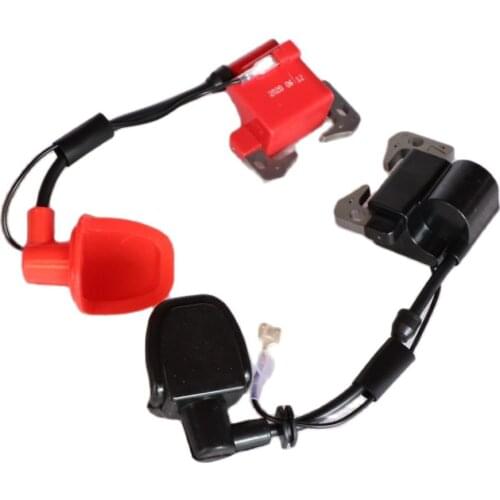 Performance IGNITION COIL for 43cc 47cc 49cc Mini Quad Pocket Dirt Bike ATV 2-Stroke Engine part spark plug