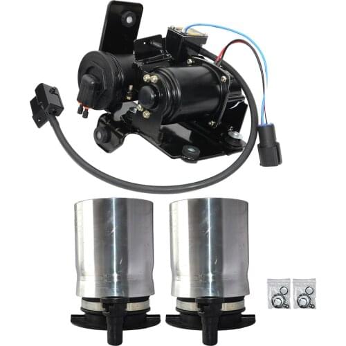 AP03 Air Suspension Compressor Pump+2*Air Suspension Bag for FORD Expedition Lincoln Navigator 2007-2013 7L1Z5A891B 7L1Z5319A