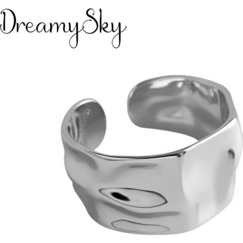 Charm Irregular Chains Ring For Women Men Vintage Boho Knuckle Party Rings Punk Jewelry Girls Gift