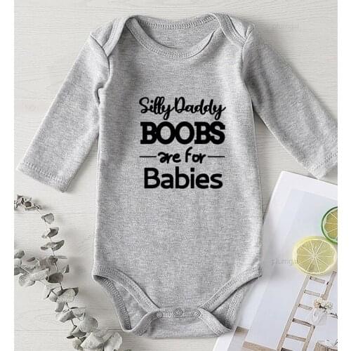 Autumn Jumpsuit Infant Girl baby girl Rompers Toddler Girl Fall Clothes Newborn Boys Winter Romper Undershirts Printing Daddy