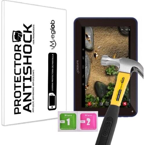 Screen protector Anti-Shock Anti-scratch Anti-Shatter compatible with Tablet Sunstech Kidozdual