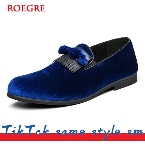 New Men Shoes Men Velvet Dress Shoes Luxury Mens Fashion Business Oxfords Classic Gentleman Shoes Party Wedding Men flats Shoes