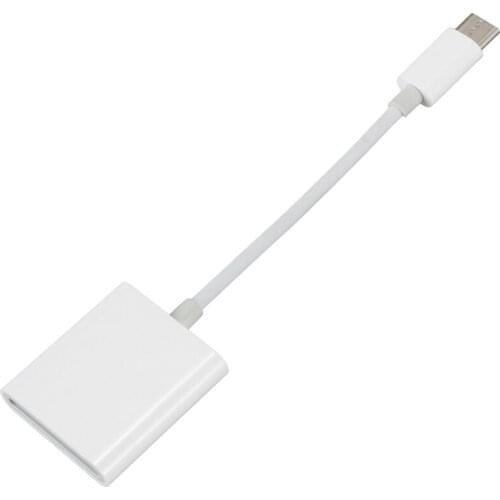 USB 3.1 Type C USB-C to SD SDXC Card Reader Adapter For Phones Samsung