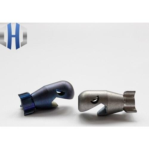 Titanium Alloy Stay Cute Sharks EDC Umbrella Rope Pendant Tail Rope Knife Beads Corkscrew Phone EDC Tools