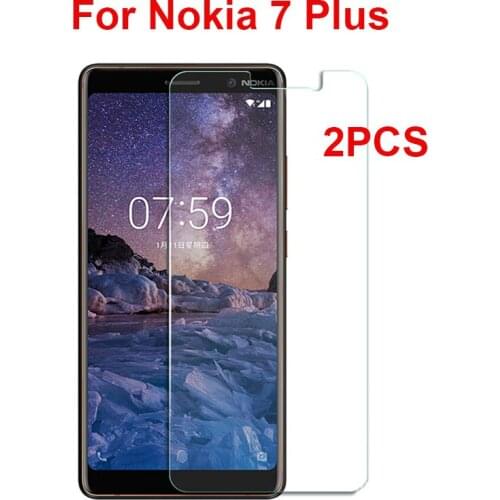 0.26mm 9H Premium Tempered Glass For Nokia 7 Plus Screen Protector Toughened protective film For Nokia 7 Plus Glass Protector