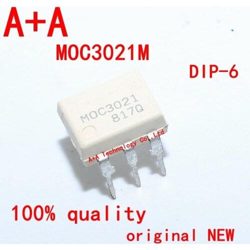 10pcs/lot MOC3021 EL3021 K3021P 3021 DIP-6