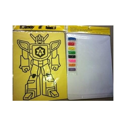 20 pcs/lot,Mixed degisns_diy Color Sand painting kits for childrens educational toys