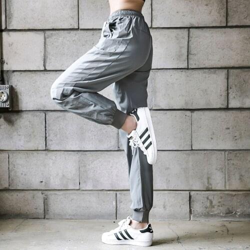 3XL Women Sweatpant Spring Loose Quickly Dry Female Running Exercise Jogging Fitness Gym Athletic Leisure Trouser Sportswear