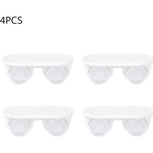 4pcs Adhesive Swivel Casters Universal Furniture Wheel Castor Directional Roller for Box Platform Trolley Pully