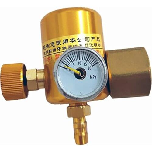 Argon MIG TIG Regulator Welding Gauge Gas Regulator Gas-saving, 8mm Outlet, G5/8-RH(F) Inlet, Argon Regulator Valve