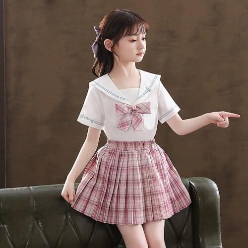 Kids Girls Dresses Summer Dresses Baby Short Sleeve Cute Umbrella Print O-neck A-line Dress Summer Princess Dresses for Girls