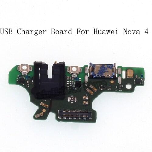 For Huawei Nova 4 USB Plug Charger Board Microphone Module Cable Connector For Huawei Nova 4 Phone Parts Replacement Repair kit