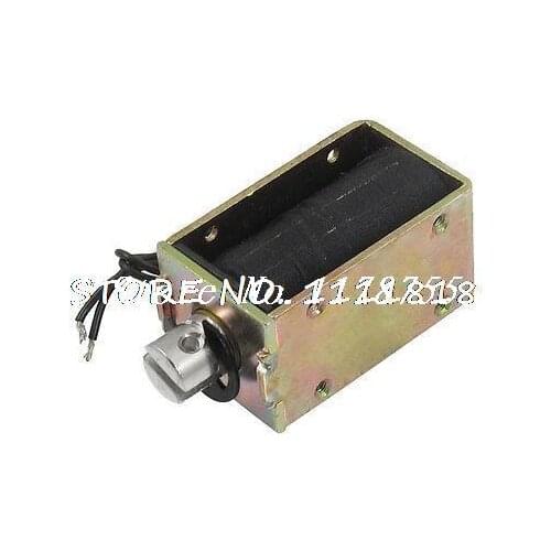 DC 24V 1.05A 6mm 1.8kg Actuator Linear Pull Solenoid Electromagnet Coil