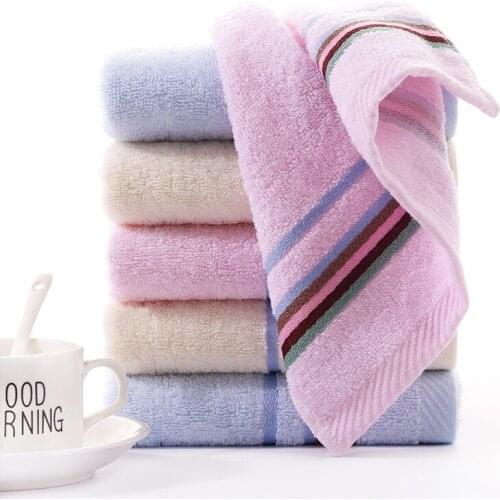 Buy 1 Get 1 Free 32*72 Cm Adult Couple Pure Cotton Towel Jacquard Soft Home Cotton Towels Bathroom