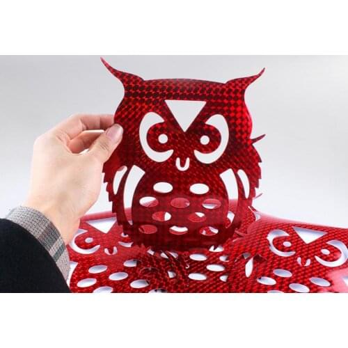 1 Bag Bird Repeller Tape Reflective Anti Bird Sticker Bird Deterrent Reflective Sticker For Garden Courtyard Window Car
