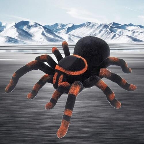 Wall Climbing Spider Remote Control Toys Infrared RC Tarantula Kid Gift Toy Simulation Furry Electronic Spider Toy For Kids Boys