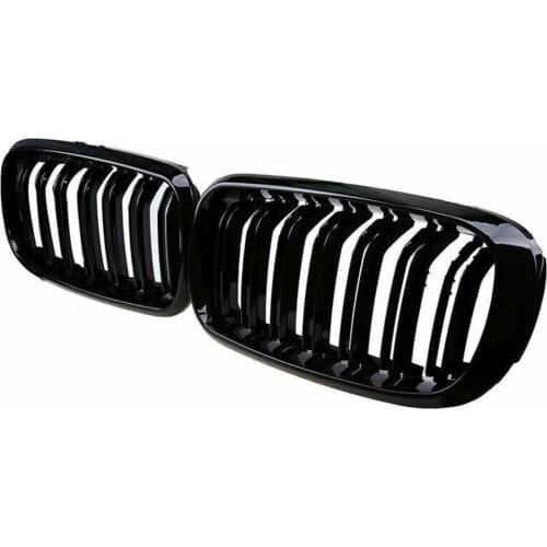2Pcs Front Kidney Grille Grill 51117294486 51137316061 51137316062 for BMW X5 F15 2014-2017 Racing Grills bmw e90