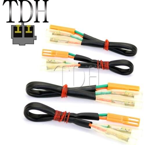 OEM Turn Signal Wiring Harness Connectors Adapter Plug For HONDA CBR 125 R JC34 600RR 1000RR VTX1800C 1800F VT1300 1300CS