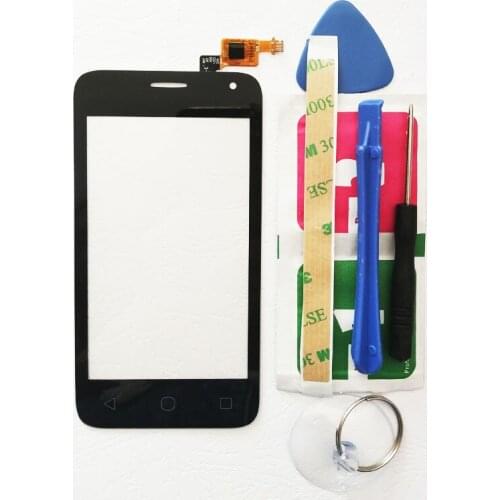 BINYEAE 4.0''Touch Screen For Alcatel One Touch Pixi First 4024 4024D 4024X OT4024 Digitizer Touch Panel Glass Lens Sensor+Tools