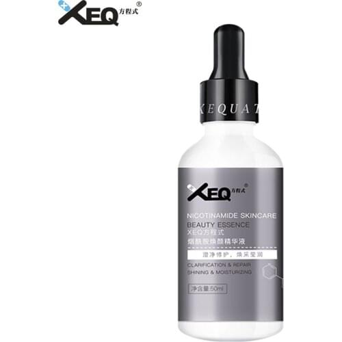XEQ 50ml Nicotinamide Skin Care Beauty Essence Facial Serum 50ml Clarification Repair Shining Moisturizing